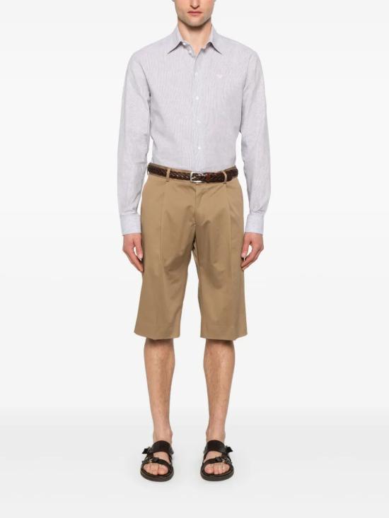 25SS 엠포리오 아르마니 긴팔 셔츠 EM000099TE14113 F6016 - EMPORIO ARMANI