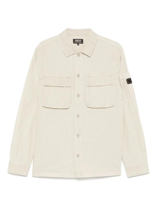 25SS 바버 긴팔 셔츠 MOS0413GY18 GY18 MIST