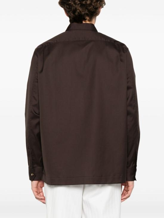 25SS 브루넬로 쿠치넬리 긴팔 셔츠 MW6040648C4426 - BRUNELLO CUCINELLI