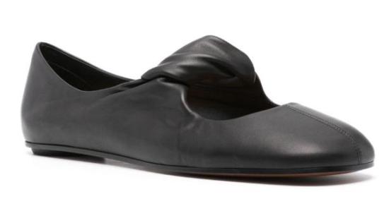 25SS 알렉산더 맥퀸 플랫 슈즈 814287WHACO1000 BLACK - ALEXANDER MCQUEEN