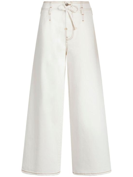 25SS 에트로 스트레이트 팬츠 WRNB0006AU069W3789BIANCOPANNA WHITE