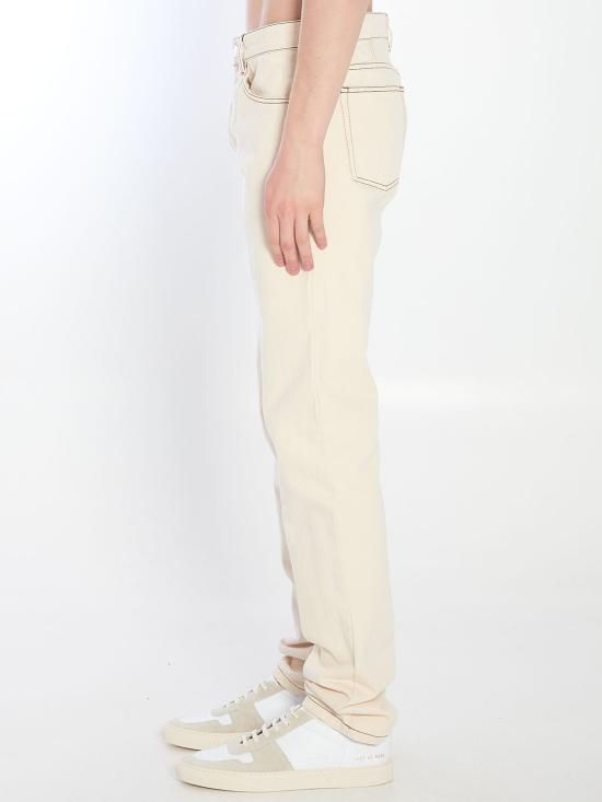 25SS 아미 클래식 핏 데님 팬츠 HTR001DE0039 WHITECREAM - AMI