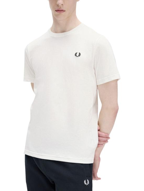 25SS 프레드페리 반팔 티셔츠 FPM160053 129 WHITE - FRED PERRY