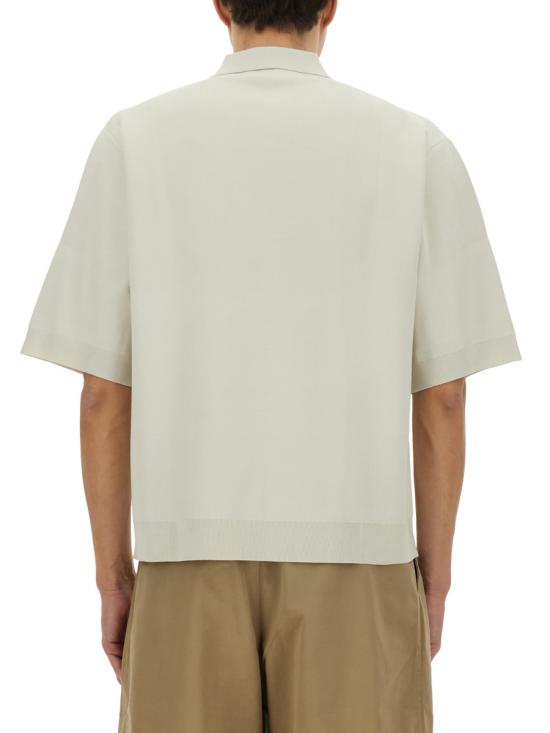 25SS 스튜디오 니콜슨 폴로 티셔츠 RICOSNM1193 ICE IVORY - STUDIO NICHOLSON