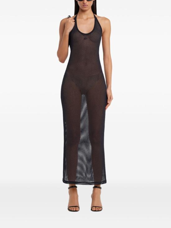 25SS 쿠레쥬 미디 원피스 225JRO625JS01199999 BLACK - COURREGES