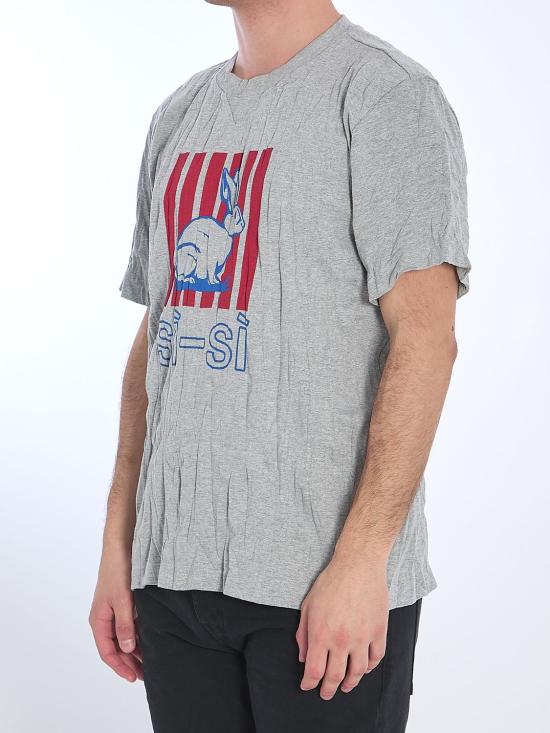 25SS 보테가베네타 반팔 티셔츠 833132V5K50 1367 GREY - BOTTEGA VENETA