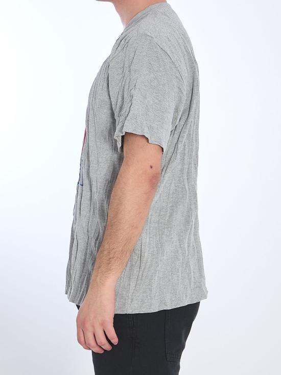 25SS 보테가베네타 반팔 티셔츠 833132V5K50 1367 GREY - BOTTEGA VENETA