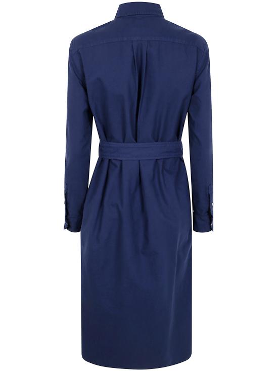  폴로 랄프로렌 미디 원피스 211963031 001 BLUE - POLO RALPH LAUREN