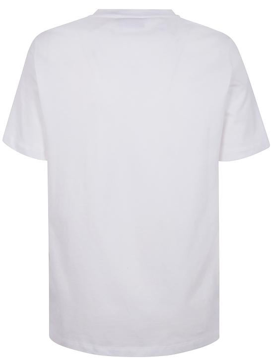25SS 엘리자베타프랜치 반팔 티셔츠 MA00251E2 270 WHITE - ELISABETTA FRANCHI