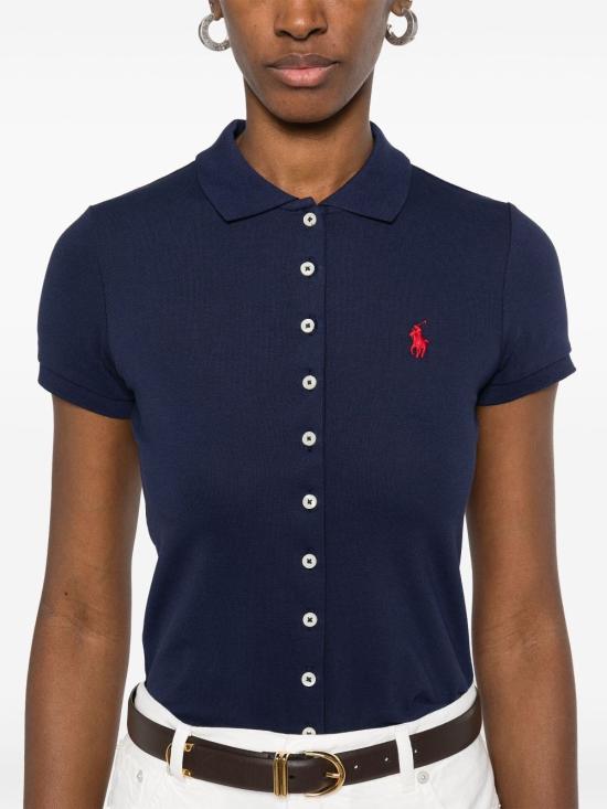25SS 폴로 랄프로렌 반팔 티셔츠 211939272 001 BLUE - POLO RALPH LAUREN