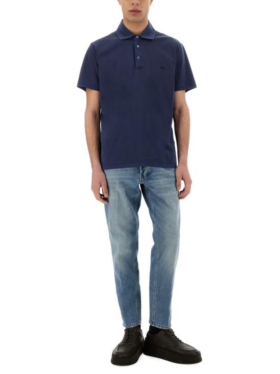 25SS 페이 폴로 티셔츠 NPMB250 143TUY1U811 BLUE - FAY