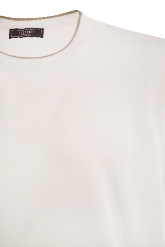 25SS 페세리코 반팔 티셔츠 R59003F14 H01 WHITE - PESERICO