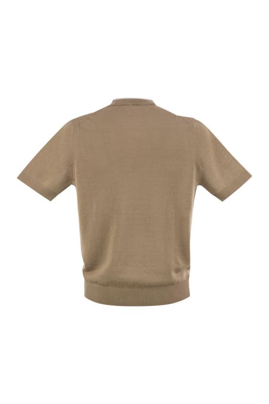 25SS 페세리코 반팔 티셔츠 R59041F12 D48 SAND - PESERICO