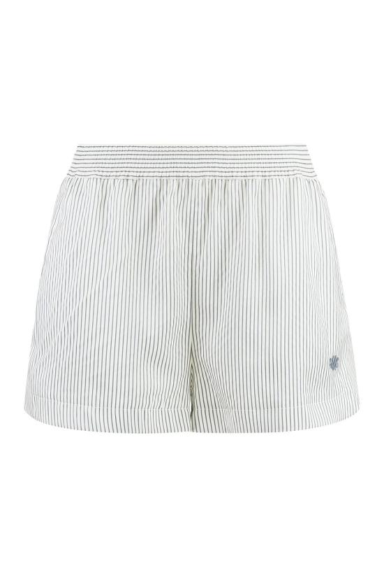 25SS 스텔라 맥카트니 숏팬츠 6402433FR210 8519 White