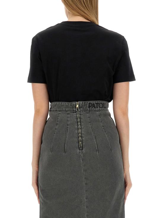 25SS 파투 반팔 티셔츠 JE029 9999999B BLACK - PATOU