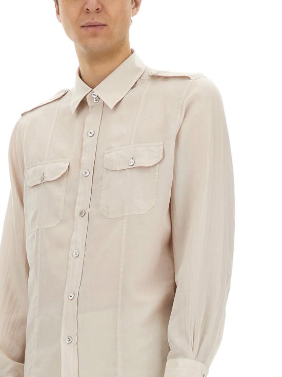 25SS 톰포드 긴팔 셔츠 HME004 FMC145F24JB010 BEIGE - TOMFORD