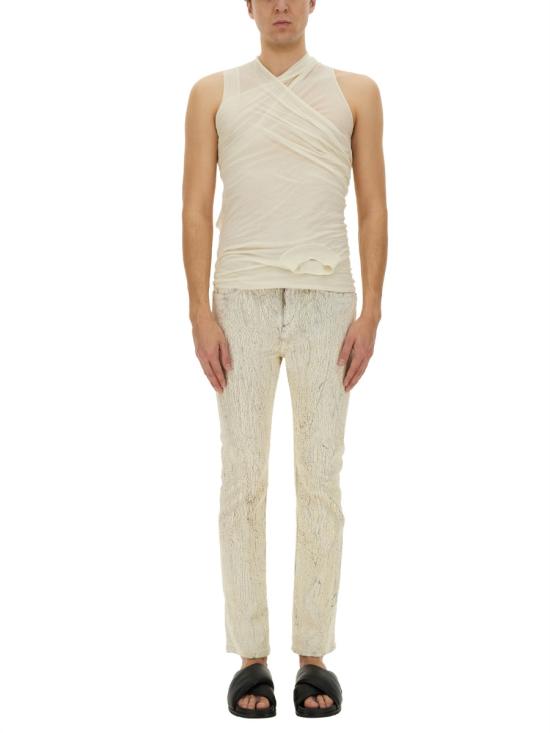25SS 릭 오웬스 스트레이트 팬츠 RR01E5308 SMMC11 IVORY - RICK OWENS