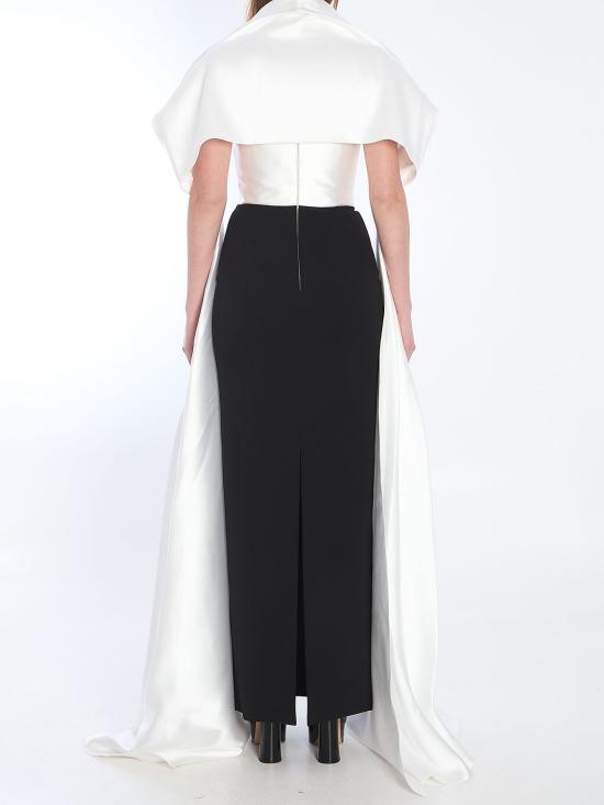 25SS 솔러스런던 롱 원피스 OS43029 CREAMBLACK IVORY - SOLACE LONDON