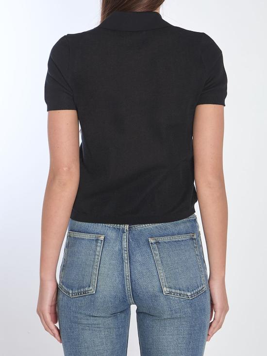 25SS 몽클레어 반팔 티셔츠 9A00004M6440 999 BLACK - MONCLER