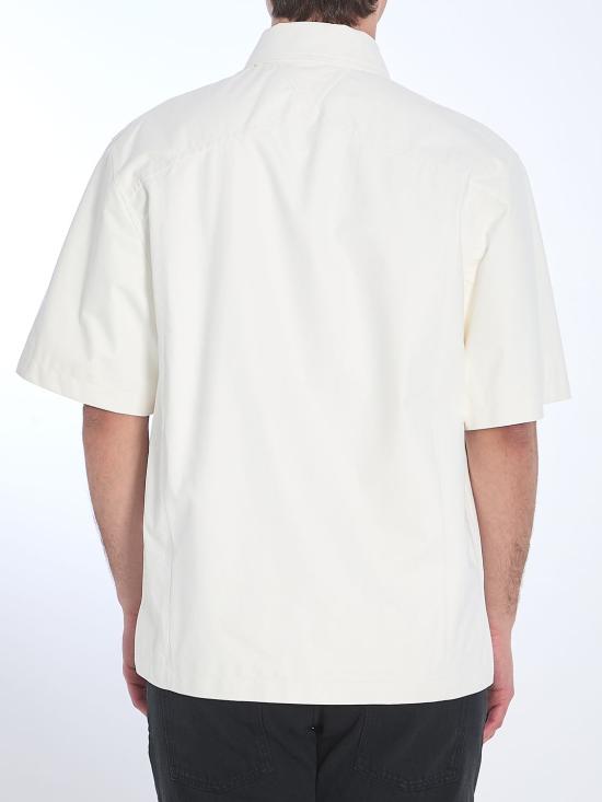 25SS 보테가베네타 반팔 셔츠 830621V5BW0 9000 WHITE - BOTTEGA VENETA