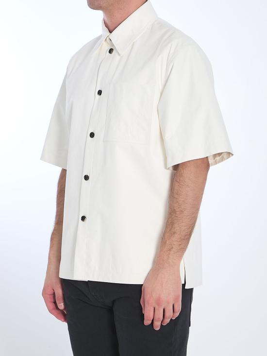25SS 보테가베네타 반팔 셔츠 830621V5BW0 9000 WHITE - BOTTEGA VENETA