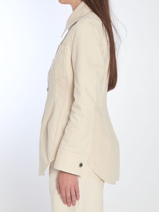 25SS 보테가베네타 블라우스 829180V5DV0 9247 CREAM - BOTTEGA VENETA