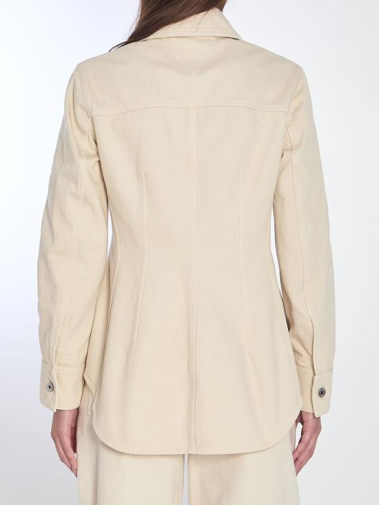 25SS 보테가베네타 블라우스 829180V5DV0 9247 CREAM - BOTTEGA VENETA
