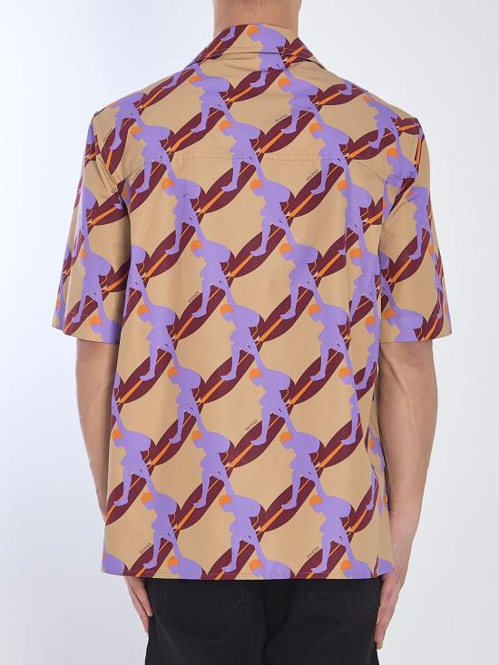 25SS 구찌 반팔 셔츠 821498Z7AMZ 2040 MULTICOLOR - GUCCI