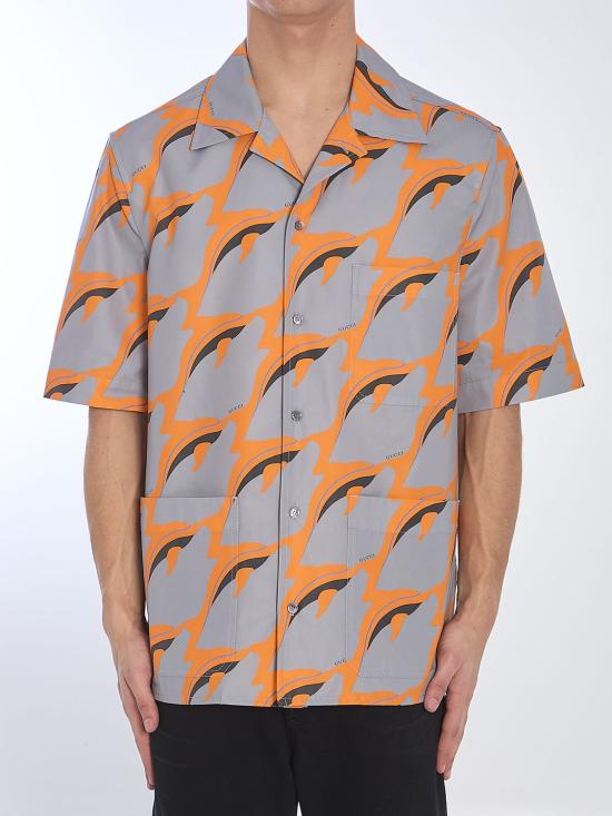 25SS 구찌 반팔 셔츠 821498Z7AMN 1061 MULTICOLOR