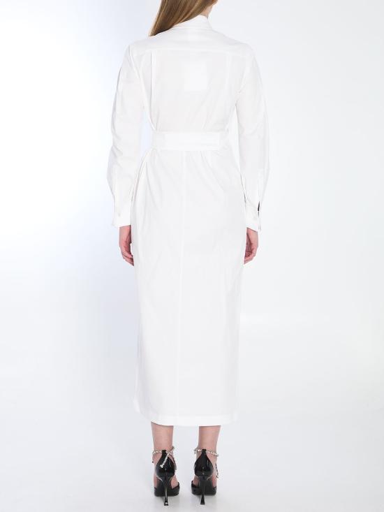 25SS 막스마라 미디 원피스 251122105360010296 002 WHITE - MAX MARA