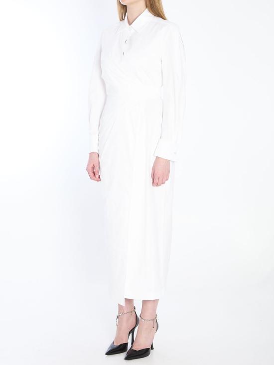 25SS 막스마라 미디 원피스 251122105360010296 002 WHITE - MAX MARA