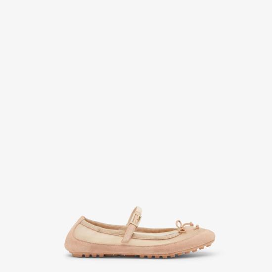 25SS 펜디 뮬/슬리퍼 8F8689AOLL BALLETROSE