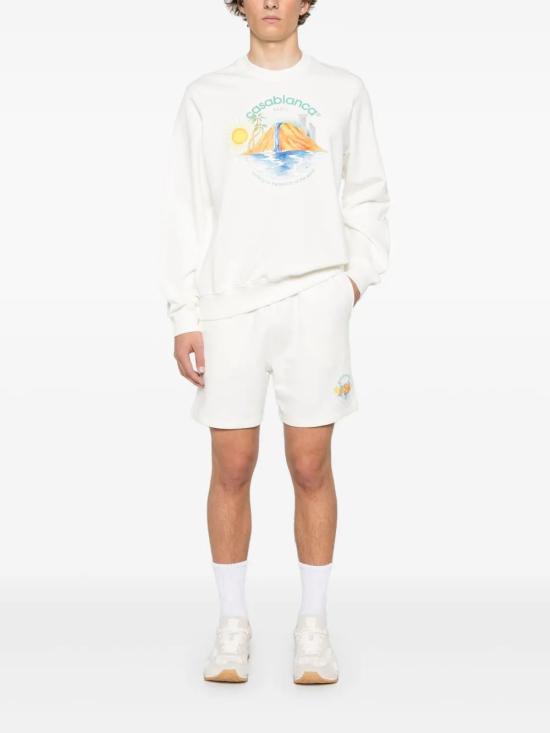 25SS 카사블랑카 스웨터 MS25JTP29304 OFFWHITE - CASABLANCA