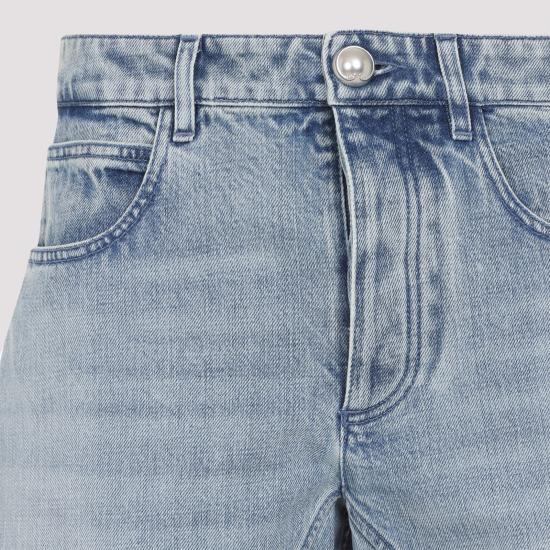 25SS 질샌더 스트레이트 팬츠 J02KA0332J46463 481 BLUE - JIL SANDER