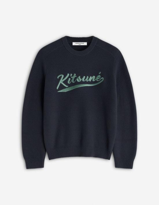25SS 메종키츠네 스웨터 OM00808KT1137 SLATEGREY
