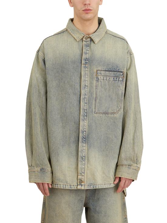 25SS 엔타이어 스튜디오 긴팔 셔츠 LES2564SW LIGHT BLUE