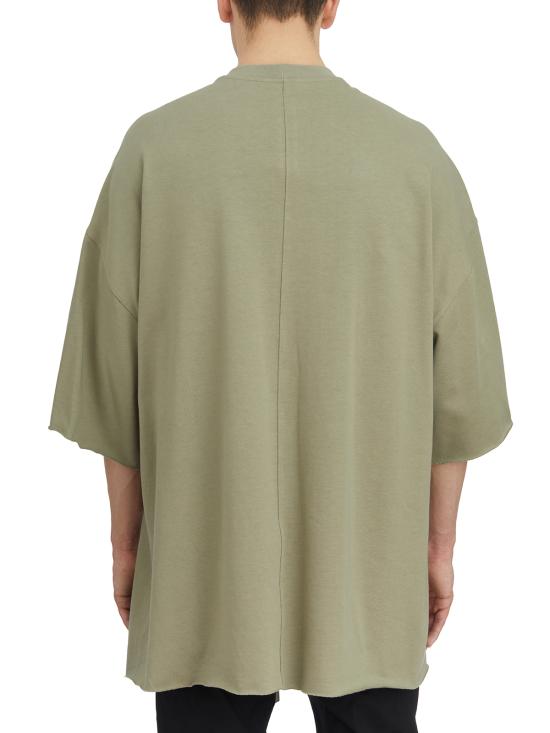 25SS 릭 오웬스 반팔 티셔츠 LRU01E5283BA15 GREEN - RICK OWENS