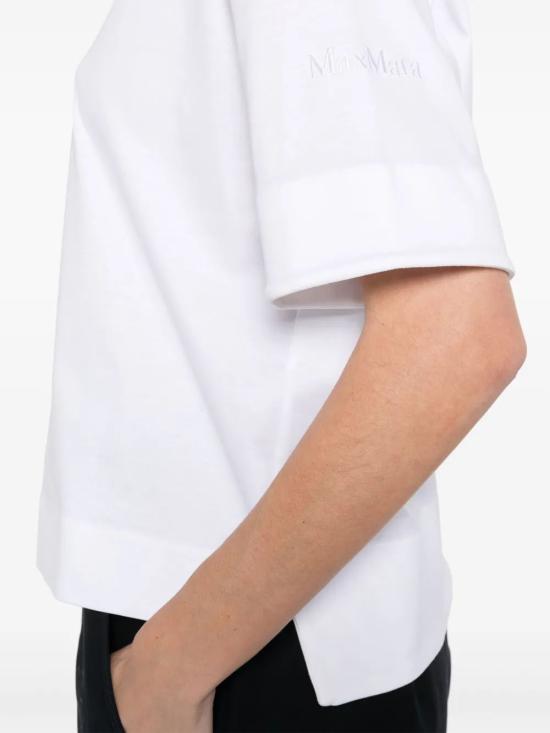 25SS 막스마라 반팔 티셔츠 2511941038650OW OPTICAL WHITE - MAX MARA