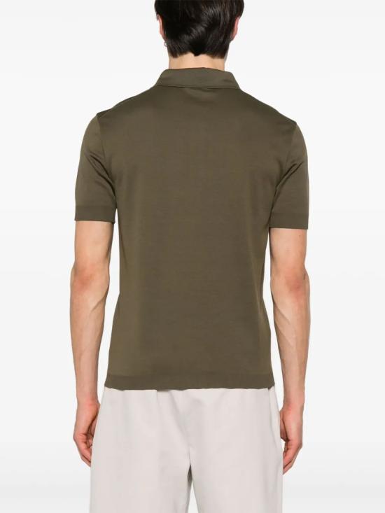 25SS 에르노 폴로 티셔츠 JPL00125U520597745 VERDE MILITARE - HERNO