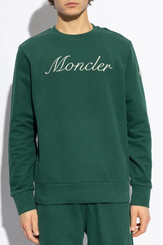 25SS 몽클레어 스웨터 K10918G0003389AUJ875 FOREST GREEN - MONCLER