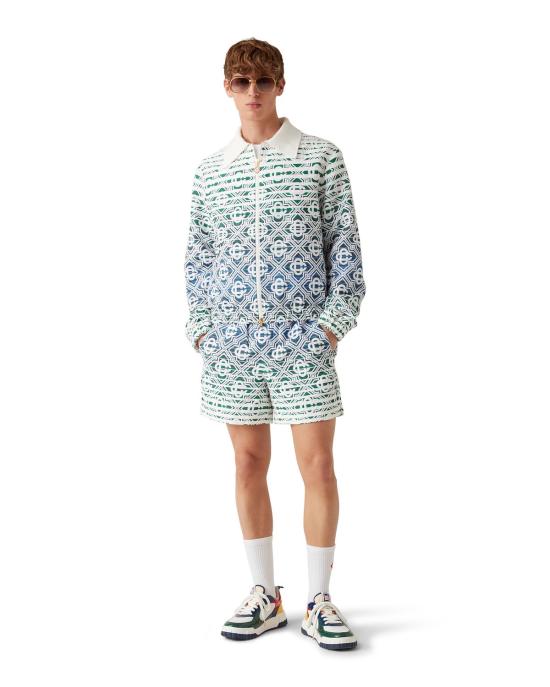 25SS 카사블랑카 자켓 MPS25JTP30601 MONOGRAM GRADIENT - CASABLANCA