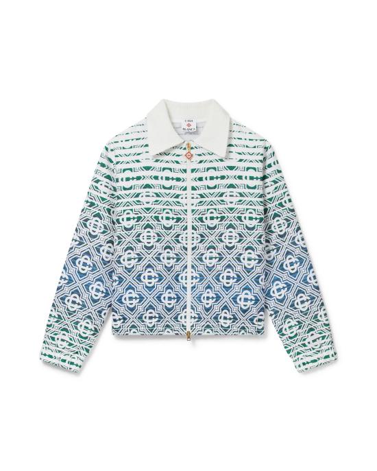 25SS 카사블랑카 자켓 MPS25JTP30601 MONOGRAM GRADIENT