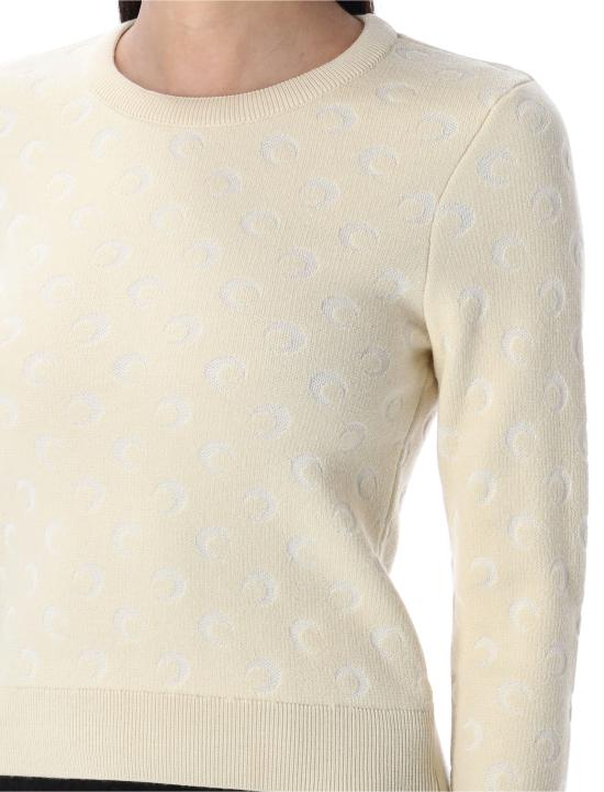 25SS 마린세르 스웨터 WTK014ACKNI0530 WH20 OFF WHITE - MARINE SERRE