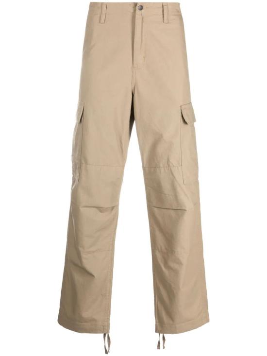 25SS 칼하트 WIP 콜룸비아 립스탑 레귤러 카고 팬츠 I0324678Y0232 CAMEL