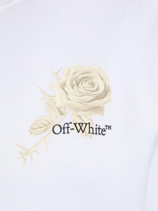 25SS 오프화이트 스웨터 OWBA079S25FLE0010110 WHITE - OFF WHITE