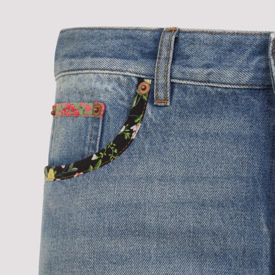 25SS 발렌티노 가라바니 스트레이트 팬츠 6B0DD19X94V 558 BLUE - VALENTINO GARAVANI