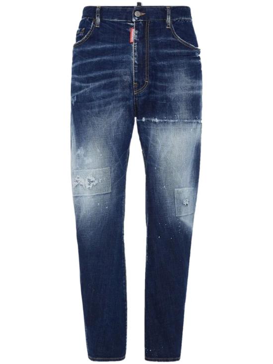 25SS 디스퀘어드2 스트레이트 팬츠 24XS71LB1581S30664470 NAVY BLUE