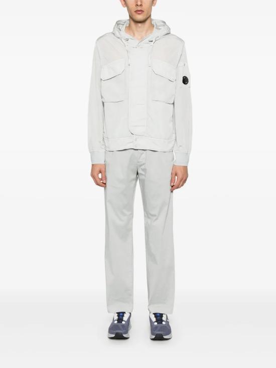 25SS 씨피 컴퍼니 스트레이트 팬츠 18CMPA168A005694G800 BLUE FOX - C.P. COMPANY