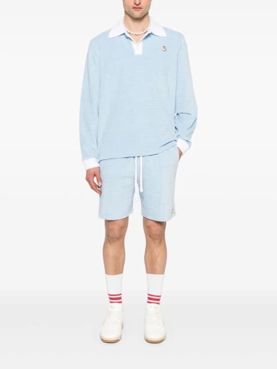 25SS 카사블랑카 숏팬츠 MS25JTR24901 BLUE - CASABLANCA