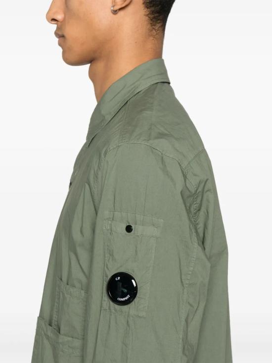 25SS 씨피 컴퍼니 긴팔 셔츠 18CMOS238A005328G669 THYME - C.P. COMPANY